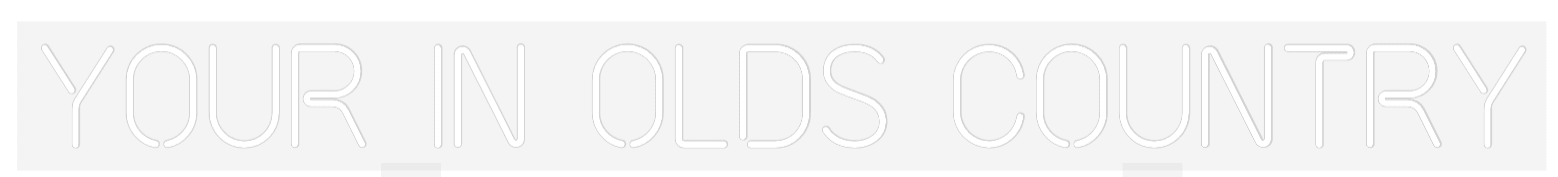 Custom Design: Your in Olds Co... - Neon Lanes