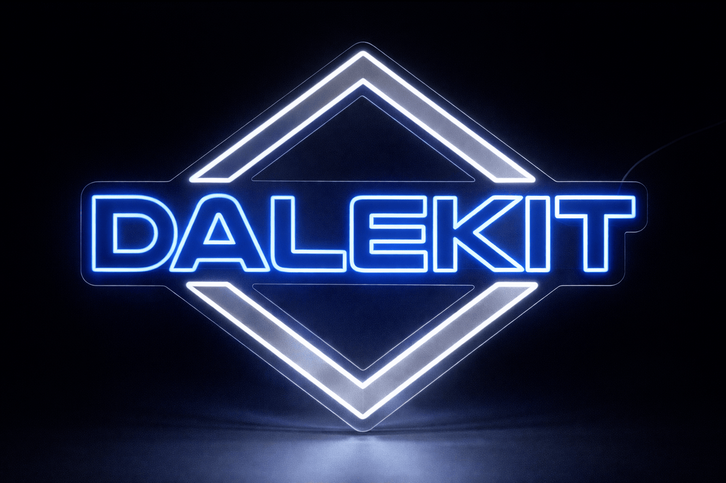 DALEKIT Custom Neon Sign - Neon Lanes
