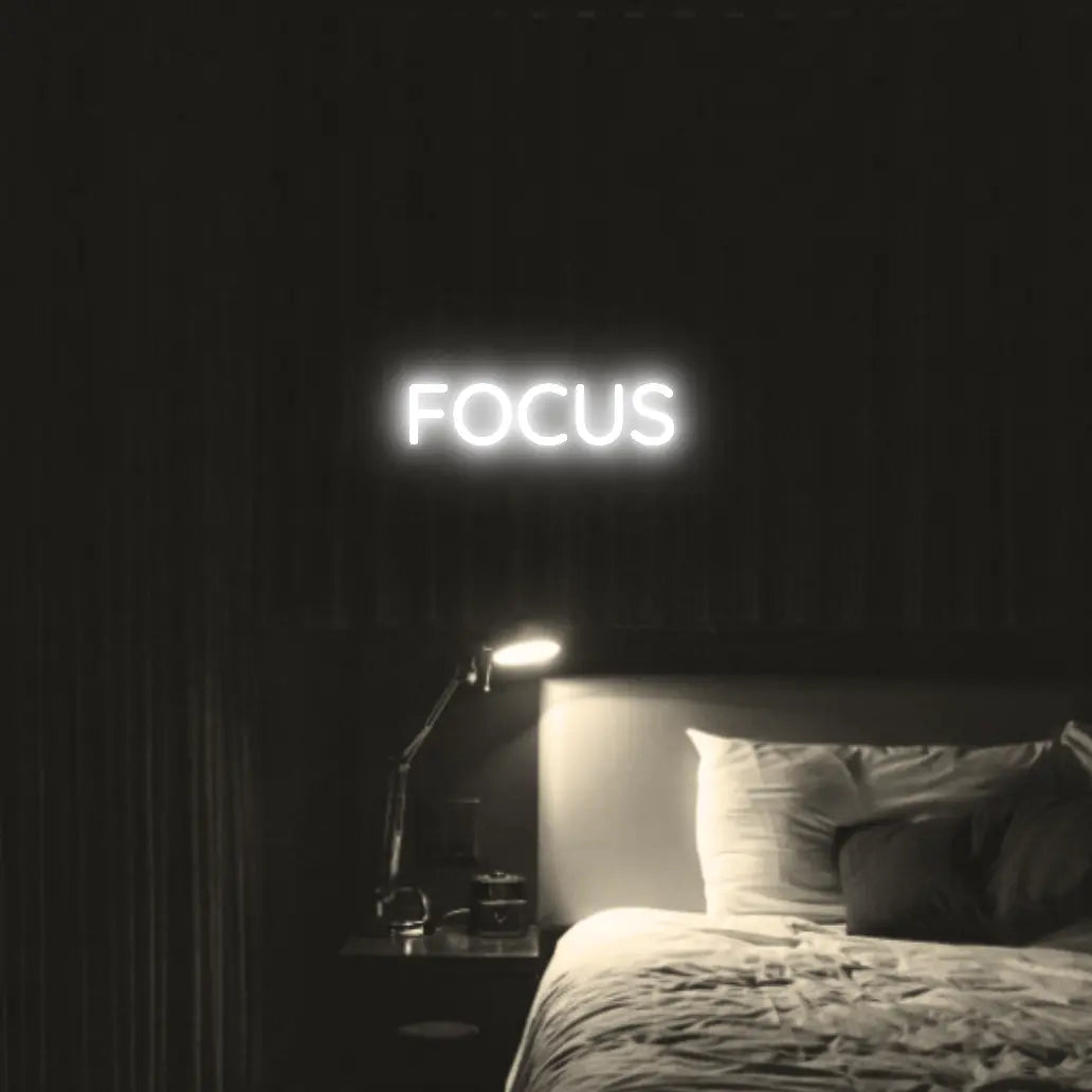 Focus LED Neon Light Sign - Neon Lanes