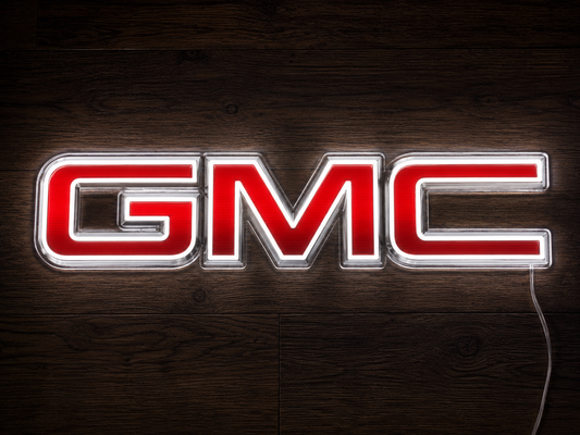 GMC LED Neon Sign
