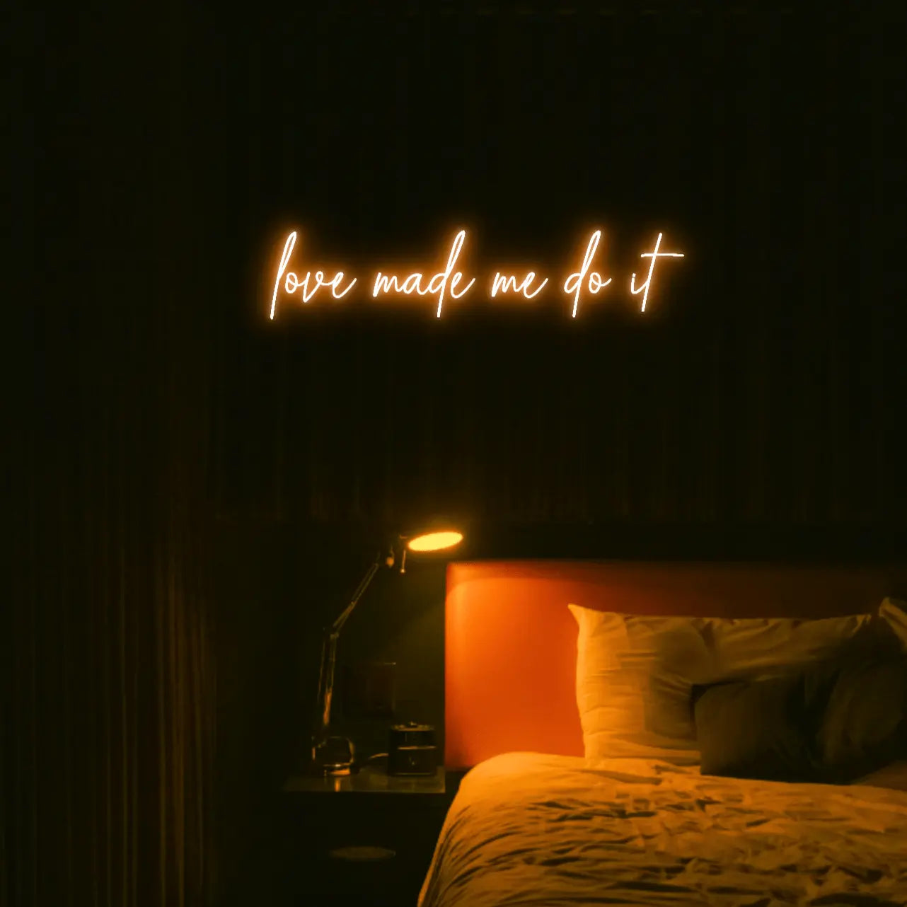 Love Made Me Do It LED Neon Light Sign - Neon Lanes