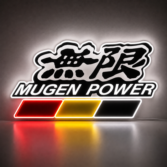 Mugen Power LED Neon Sign