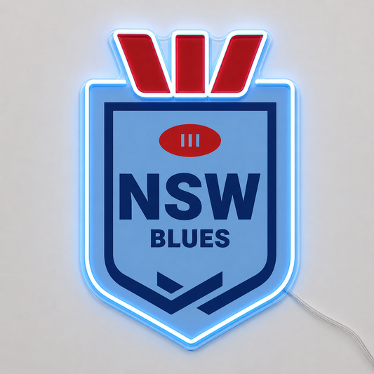 NSW Blues (Shield) LED Neon Sign