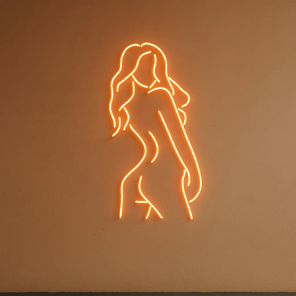 Nude Woman LED Neon Sign - Neon Lanes