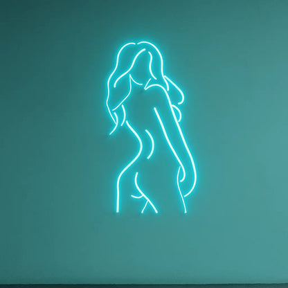Nude Woman LED Neon Sign - Neon Lanes