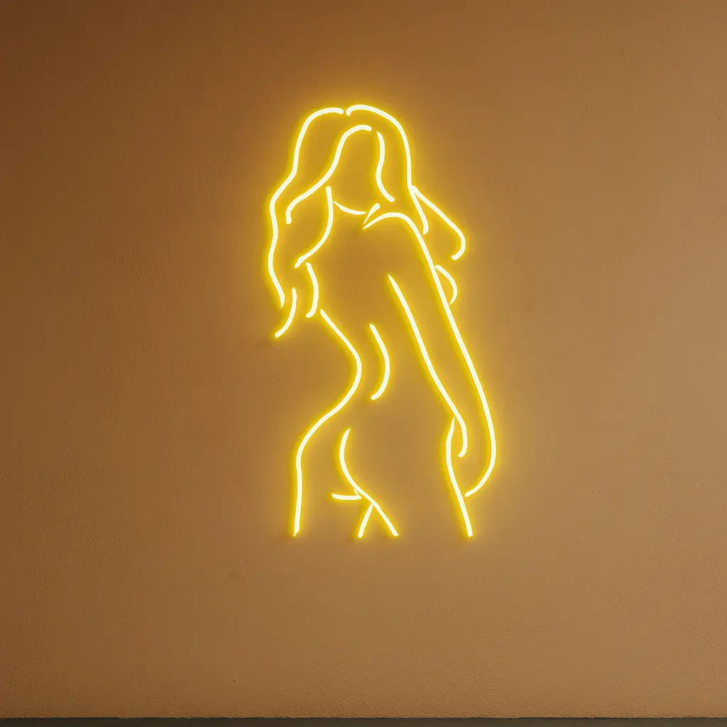 Nude Woman LED Neon Sign - Neon Lanes