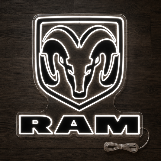 Ram LED Neon Sign