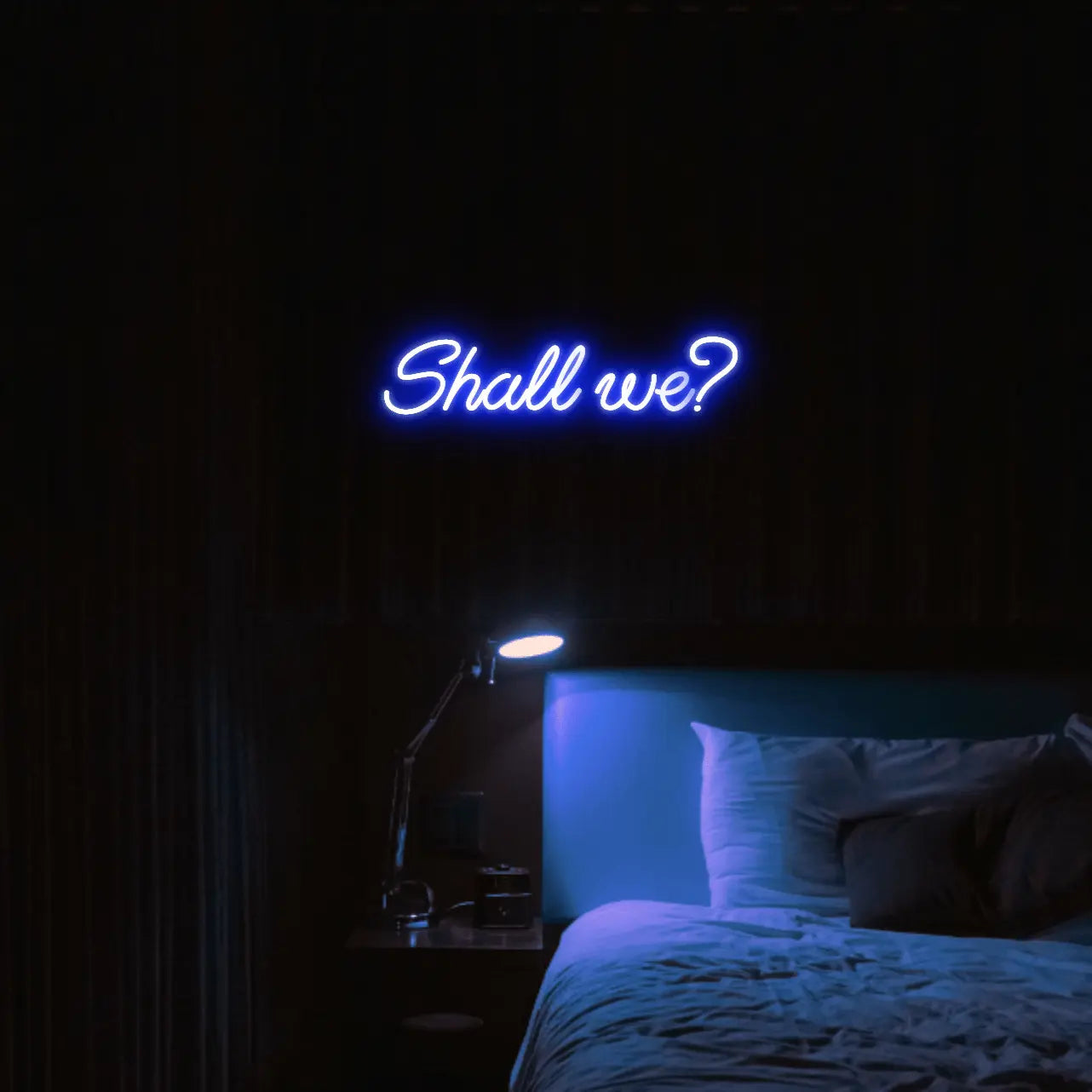 Shall we? LED Neon Light Sign - Neon Lanes