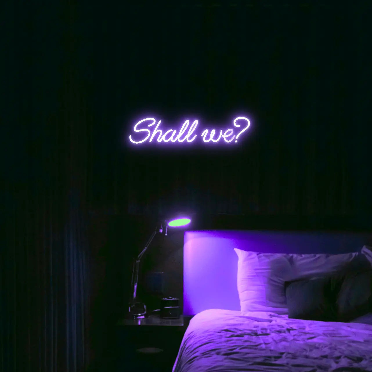 Shall we? LED Neon Light Sign - Neon Lanes