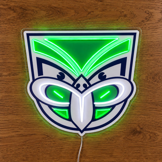 New Zealand Warriors Neon Sign
