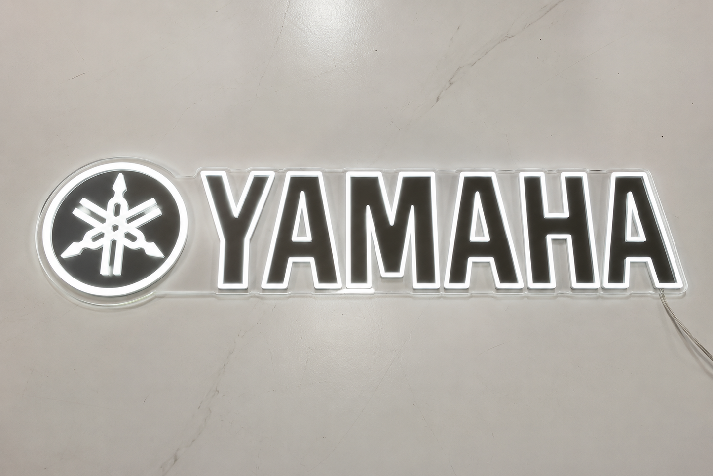 Yamaha (Black) LED Neon Sign
