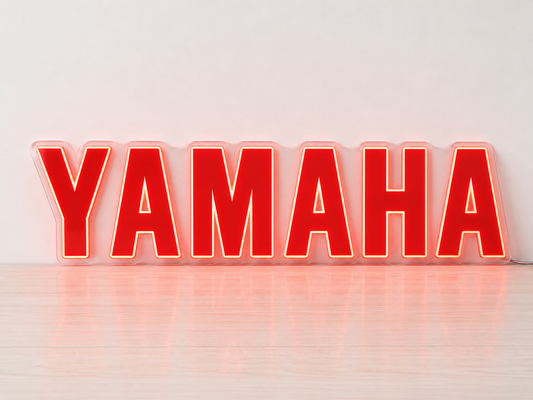 Yamaha (Red) LED Neon Sign